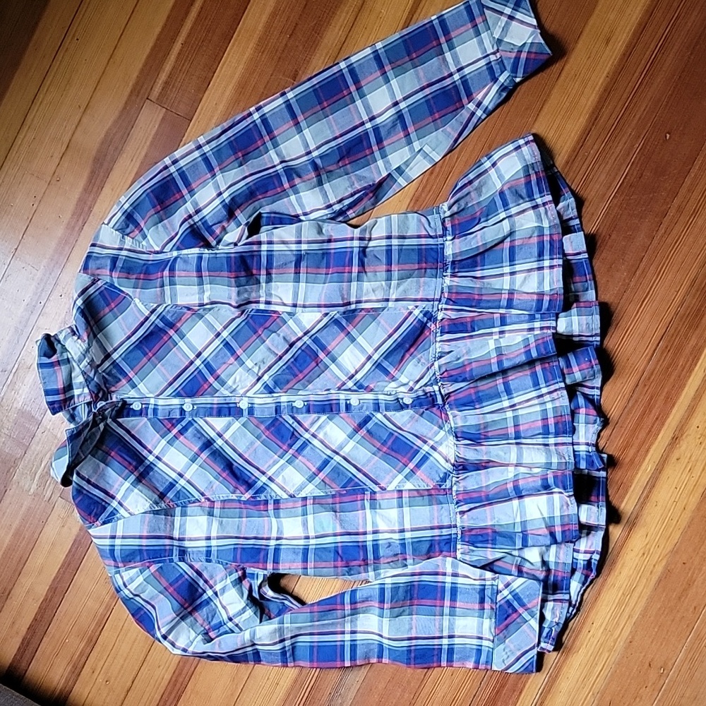 Plaid Button up